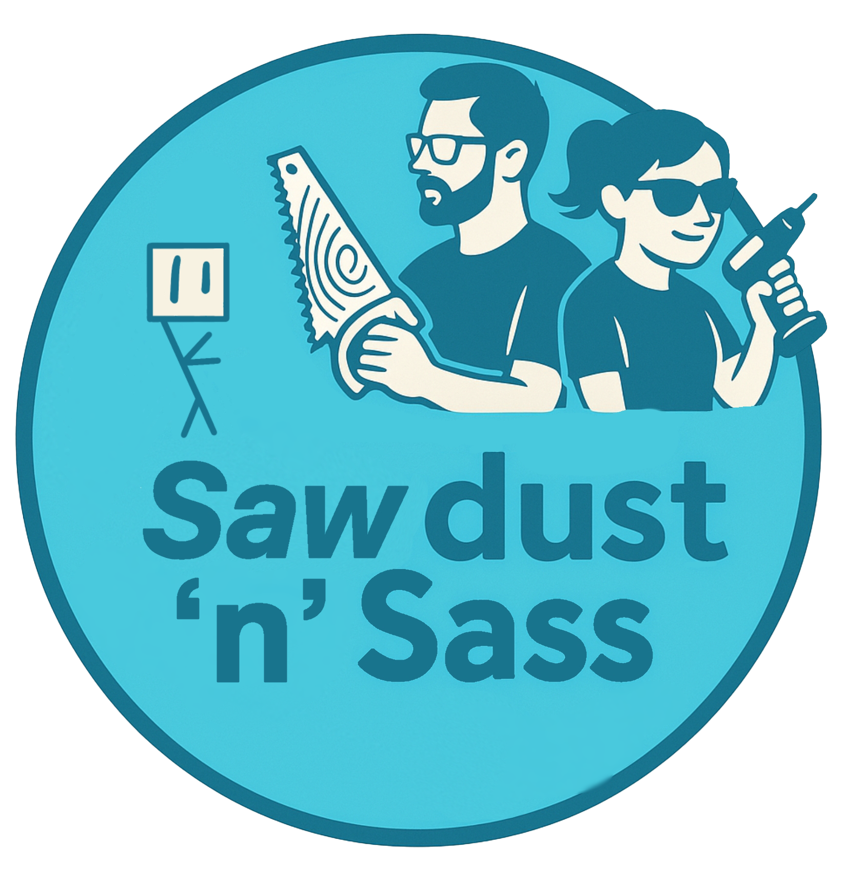 Sawdust 'n' Sass Logo